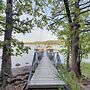 Stigler Lakeside Retreat w/ Boat Slip & Fireplace!