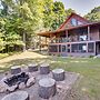 Lakefront Townsend Cabin w/ Fire Pit, Private Dock