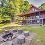 Lakefront Townsend Cabin w/ Fire Pit, Private Dock
