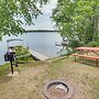 Pet-friendly Wisconsin Cabin on Lake w/ Fire Pit!
