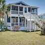 Walk to Water: Coastal-chic Home Near Myrtle Beach