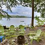 Waterfront Fayette Vacation Rental on Parker Pond!