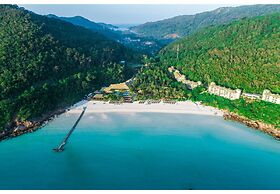 マレーシアのレダン島にあるthe Taaras Beach Spa Resort 最低料金を保証します