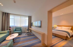 中国の上海にあるholiday Inn Express Shanghai Zhenping 最低料金を保証します 中国の上海にあるholiday Inn Express Shanghai Zhenping 最低料金を保証します