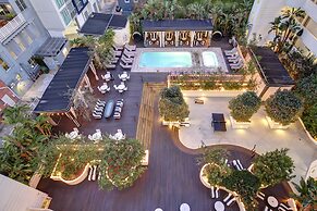 アメリカのサンタ モニカにあるhotel Shangri La Santa Monica 最低料金を保証します