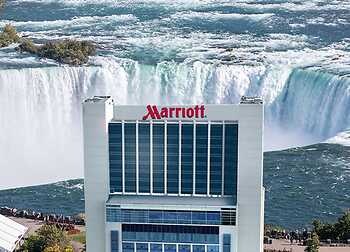 Hotel Niagara Falls Marriott on the Falls, Niagara Falls, Canada ...