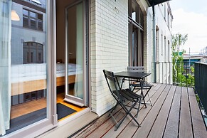 Downtown City Landmark Near Checkpoint Charlie