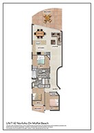 Norfolks on Moffat Beach