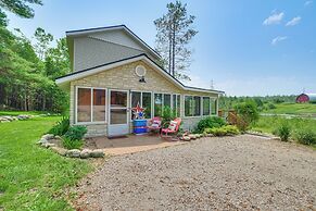 Riverfront Cheboygan Cabin w/ Kayaks & Dock!