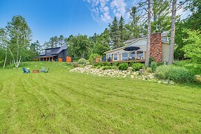 Riverfront Cheboygan Cabin w/ Kayaks & Dock!