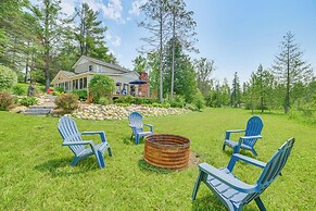 Riverfront Cheboygan Cabin w/ Kayaks & Dock!