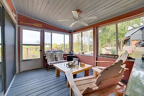 Riverfront Cheboygan Cabin w/ Kayaks & Dock!