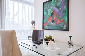 Loft moderno com AC na Praça Pôr do Sol