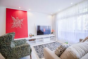 Loft moderno com AC na Praça Pôr do Sol