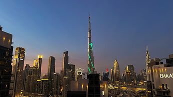 With Burj Khalifa View