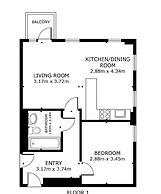 Convenient Euston London Apartment