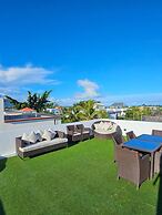 Rooftop Garden Villa Private Pool - Beach Access