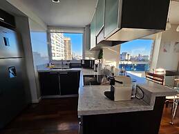 Puerto Madero frente al Hotel Hilton Piso 16 Vista a la Ciudad