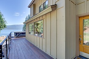 Westwood Lakefront Cabin w/ Hot Tub & Boat Dock!