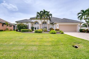 Private Pool, Dock & Gulf Access: Cape Coral Home!