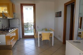 Colorful Apartment With Fenced Garden and Fireplace