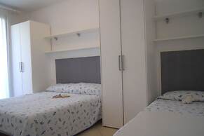 Colorful Apartment With Fenced Garden and Fireplace