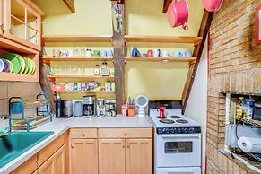 A-frame Cabin w/ Furnished Deck in Becket!