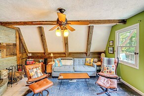 A-frame Cabin w/ Furnished Deck in Becket!