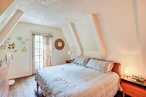 A-frame Cabin w/ Furnished Deck in Becket!