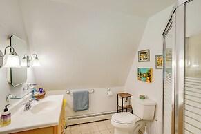 A-frame Cabin w/ Furnished Deck in Becket!