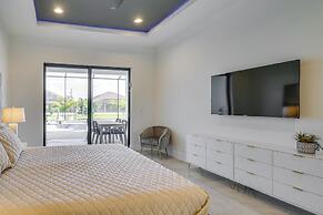 Pool & Outdoor Kitchen: Waterfront Cape Coral Home