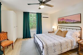 Chic Hot Springs Vacation Rental, Walk to Town!