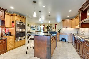 Furnished Deck + Fire Pit: Thornton Family Retreat