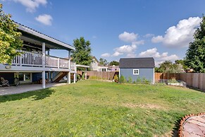 Furnished Deck + Fire Pit: Thornton Family Retreat