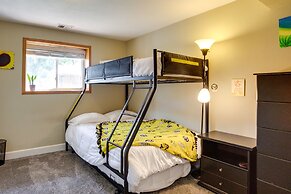 Furnished Deck + Fire Pit: Thornton Family Retreat