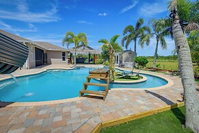 Fort Pierce Escape: Beach-entry Pool, Waterslide!