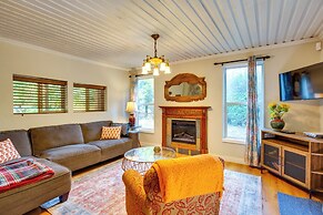 Historic Mapleton Cottage w/ River Views & Hot Tub