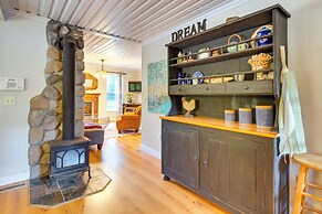 Historic Mapleton Cottage w/ River Views & Hot Tub