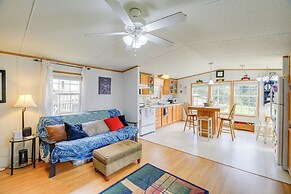 Creekfront Max Meadows Mobile Home With Deck!