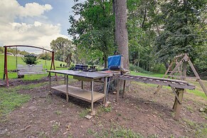 Creekfront Max Meadows Mobile Home With Deck!