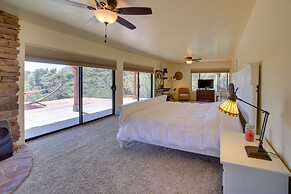 Cozy Pine Getaway w/ Fireplace & Mountain Views!