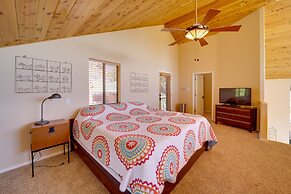Cozy Pine Getaway w/ Fireplace & Mountain Views!