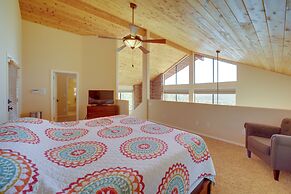 Cozy Pine Getaway w/ Fireplace & Mountain Views!