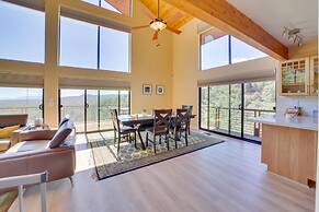 Cozy Pine Getaway w/ Fireplace & Mountain Views!