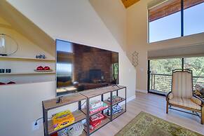 Cozy Pine Getaway w/ Fireplace & Mountain Views!