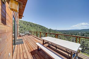 Cozy Pine Getaway w/ Fireplace & Mountain Views!