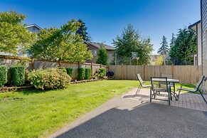 Bothell Retreat: Home Gym, Fireplace & More!