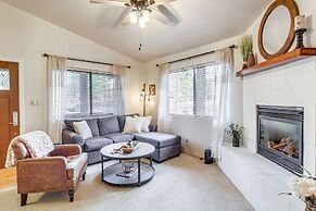 Updated Deck & Fireside Table: Pinetop Cottage