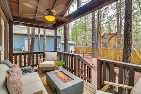 Updated Deck & Fireside Table: Pinetop Cottage