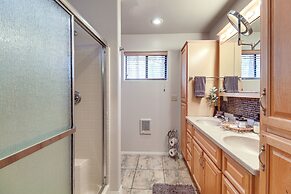 Updated Deck & Fireside Table: Pinetop Cottage